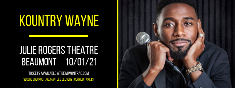 Kountry Wayne at Julie Rogers Theatre tickets Kountry Wayne at Julie Rogers Theatre