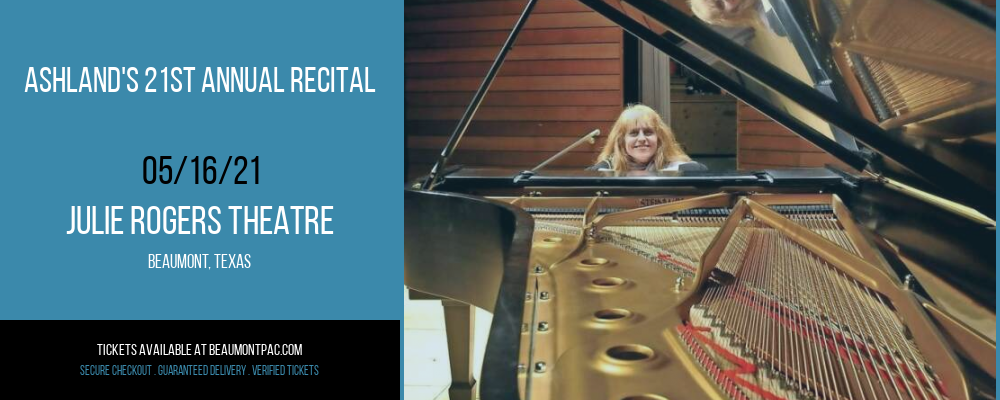 Ashland's 21st Annual Recital at Julie Rogers Theatre tickets Ashland's 21st Annual Recital at Julie Rogers Theatre