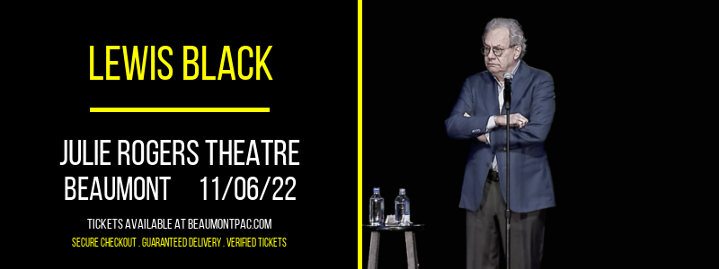Lewis Black [CANCELLED] at Julie Rogers Theatre